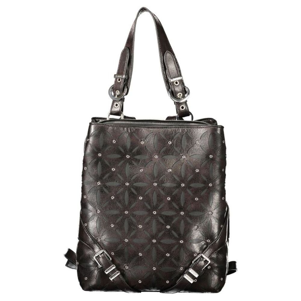 Desigual Black Polyurethane Women's Women's Backpack